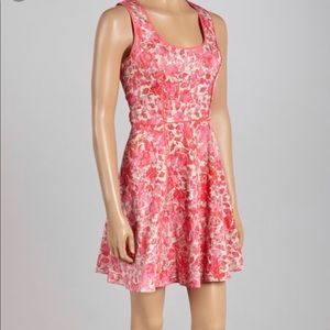 Jessica Simpson floral cocktail dress